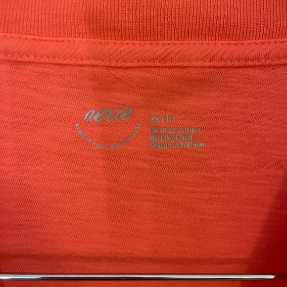 Aerie Oversized V Neck Shirt - Picture 3 of 6